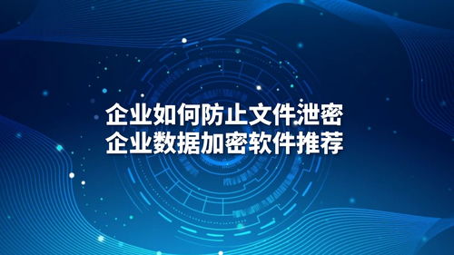 企業(yè)如何防止文件泄密 數據加密軟件推薦與網絡信息安全開發(fā)